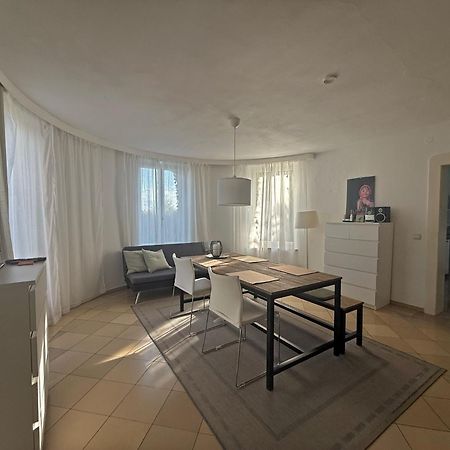 Paterre Wohnung In Der Rosa Villa 서브 외부 사진