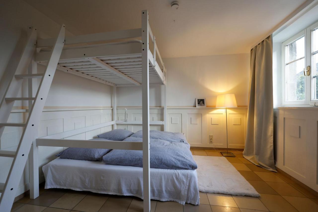 Paterre Wohnung In Der Rosa Villa 서브 외부 사진